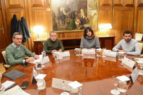 Ministro, UGT y CCOO-2