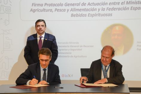 Hoy, en la jornada “XXV Aniversario Espirituosos España”