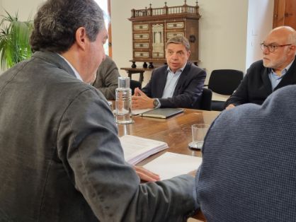 Hoy, durante una visita a Valencia