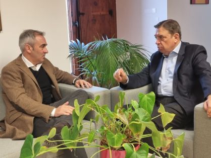 Hoy, durante una visita a Valencia