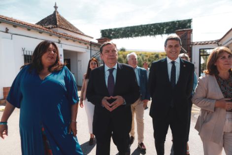 Hoy, en su visita a la Feria del Olivo de Montoro (Córdoba)