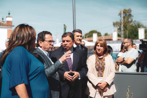 Hoy, en su visita a la Feria del Olivo de Montoro (Córdoba)