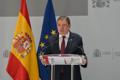 Hoy, en la sede del ministerio
