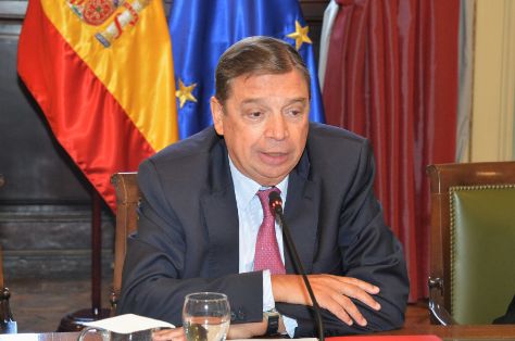 Hoy, en la sede del ministerio 