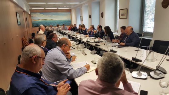 Hoy, la sede de la Secretaría General de Pesca 
