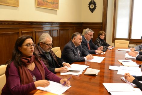 Hoy, en la sede del Ministerio