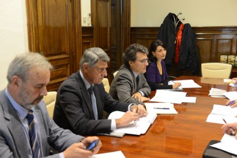 Hoy, en la sede del Ministerio