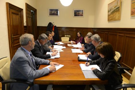 Hoy, en la sede del Ministerio