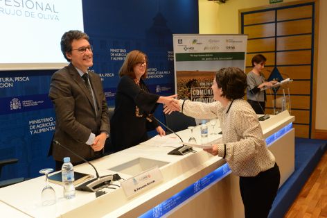 Ayer, en la sede del Ministerio en Atocha 