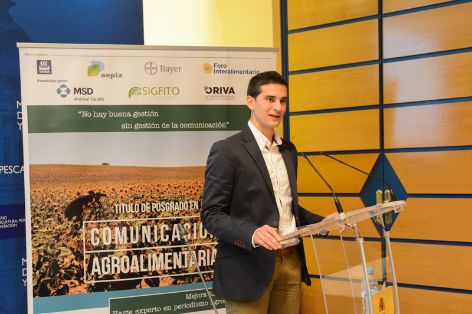 Ayer, en la sede del Ministerio en Atocha 