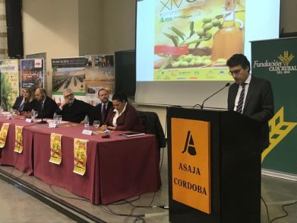 HOY, EN LA XIV JORNADA TÉCNICA DEL OLIVAR DE ASAJA-CÓRDOBA