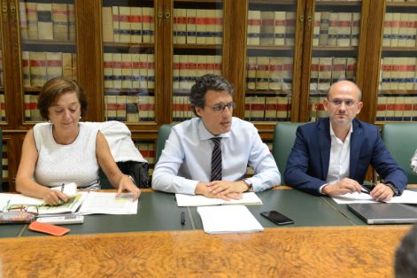 Hoy, en la sede del Ministerio de Agricultura, Pesca y Alimentación