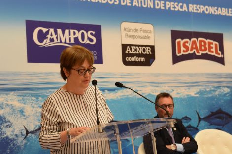 HOY, EN LA ENTREGA DE LAS PRIMERAS CERTIFICACIONES DE LA CADENA DE CUSTODIA APR DE AENOR A LAS MARCAS CONSERVERAS “ISABEL” Y “CAMPOS”