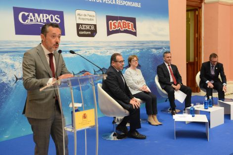 HOY, EN LA ENTREGA DE LAS PRIMERAS CERTIFICACIONES DE LA CADENA DE CUSTODIA APR DE AENOR A LAS MARCAS CONSERVERAS “ISABEL” Y “CAMPOS”