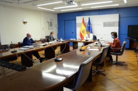 Hoy, en una reunión por videoconferencia   