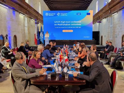 Hoy, en La Valeta (Malta), en la Conferencia Ministerial MedFish4ever