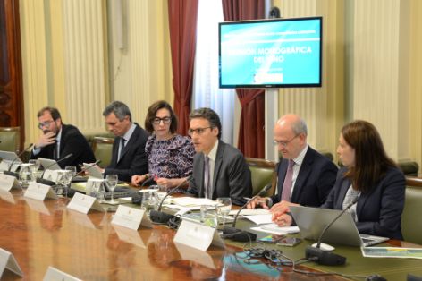 Hoy, en la sede del ministerio