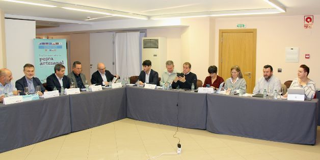 Hoy, en Burela, en el marco de la reunión interfederativa de cofradías de pescadores del Cantábrico-noroeste 