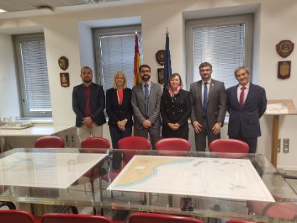 Hoy, en la sede de la Secretaría General de Pesca 