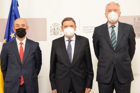 El ministro Luis Planas ha presidido hoy el acto de toma de posesión