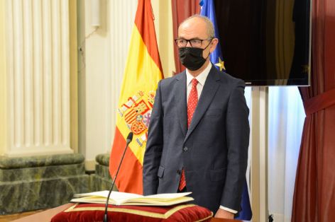 El ministro Luis Planas ha presidido hoy el acto de toma de posesión