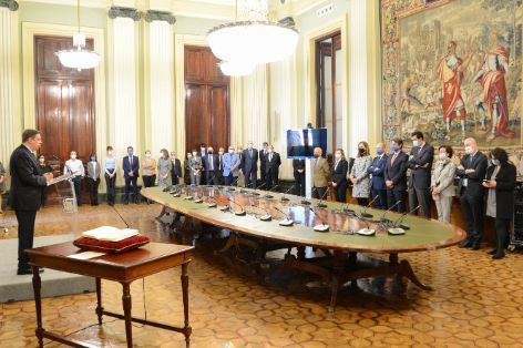 El ministro Luis Planas ha presidido hoy el acto de toma de posesión