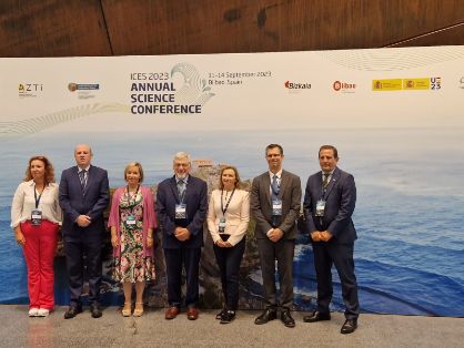 Hoy, en la inauguración del Congreso Anual de Ciencia del Consejo Internacional para la Exploración del Mar (ICES)