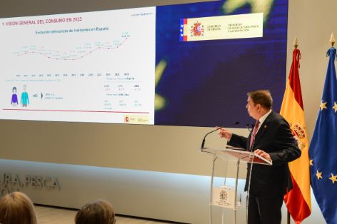 Hoy, en la presentación de Informe de Consumo Alimentario 2023