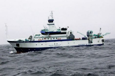 Hasta el 6 de agosto, a bordo del buque oceanográfico Vizconde de Eza