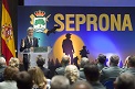El Ministro del Interior ha presidido el 30º Aniversario de la creación del SEPRONA de la Guardia Civil. Durante este acto, Grande-Marlaska ha estado acompañado del Secretario de Estado de Medio Ambiente, Hugo Alfonso Morán Fernández, y del Director General de la Guardia Civil, José Manuel Holgado, entre otras autoridades civiles y militares.     