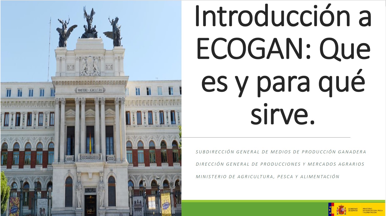 Introduccion ECOGAN