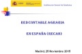 Título: Red Contable Agraria Nacional (RECAN).<br/>Ponente: D. Raimundo Fombellida Aragón.