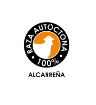 Logotipo "raza autóctona" Alcarreña.