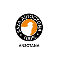 Logotipo "raza autóctona" Ansotana.