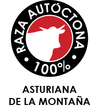 Logotipo "raza autóctona" Asturiana de Montaña