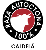 Logotipo "raza autóctona" Caldelá