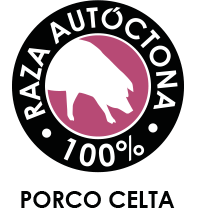 Logotipo "raza autóctona" Celta