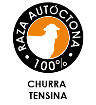 Logotipo "raza autóctona" Churra Tensina