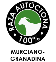 Logotipo "raza autóctona" Murciano-Granadina