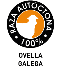 Logotipo "raza autóctona" Galega.