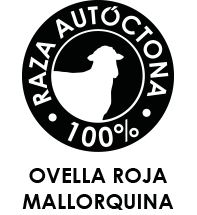Logotipo "raza autóctona" Ovella Roja Mallorquina