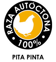 Logotipo "raza autóctona" Pita Pinta