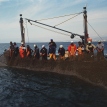 Pescadores almadraba en La Azohía, Murcia
